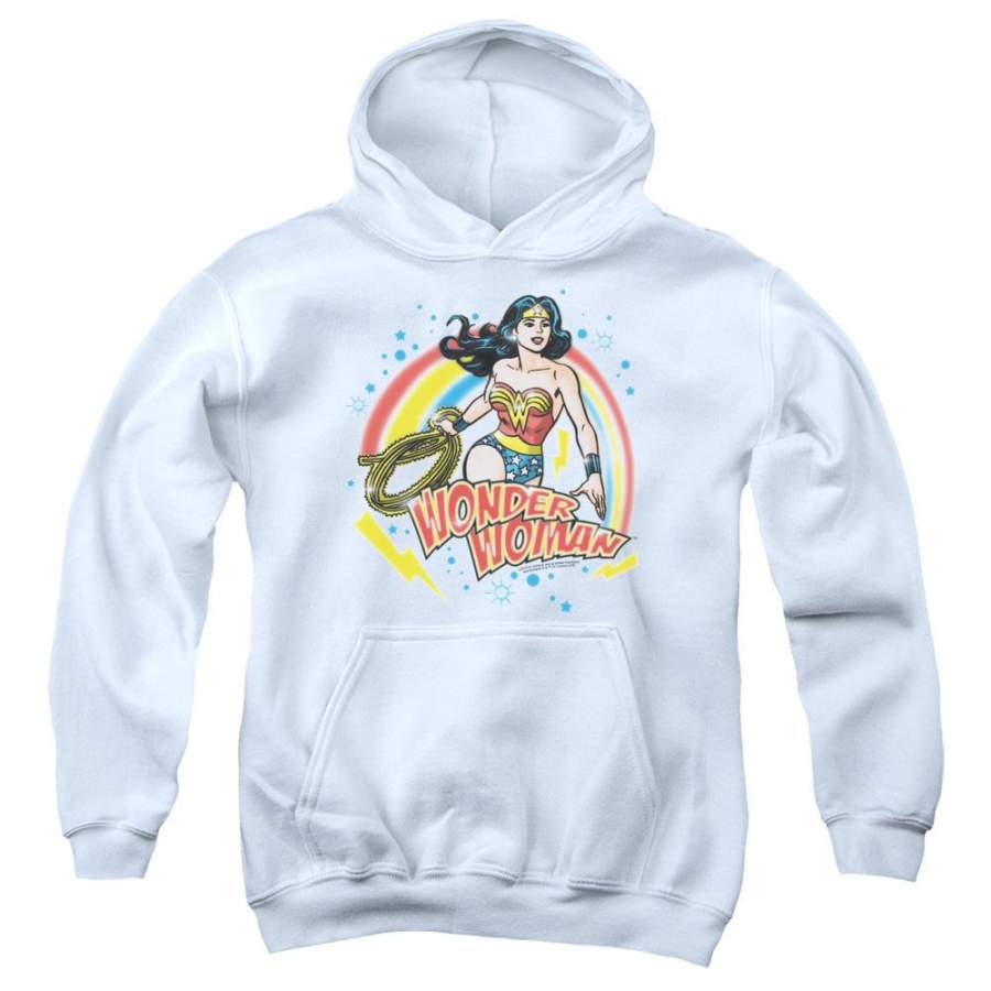 Wonder Woman Wonder Airbrush Youth Hoodie (Ages 8-12)