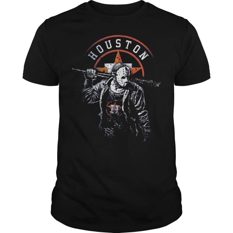 Official Jason Voorhees Houston Astros T-Shirt