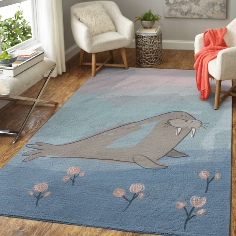 Walrus – Animals Area Rug Carpet