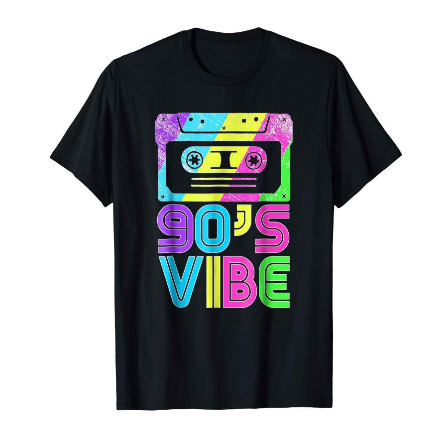 90s Vibe | Retro Aesthetic Costume Party Wear Outfit Tee - Gochildhood