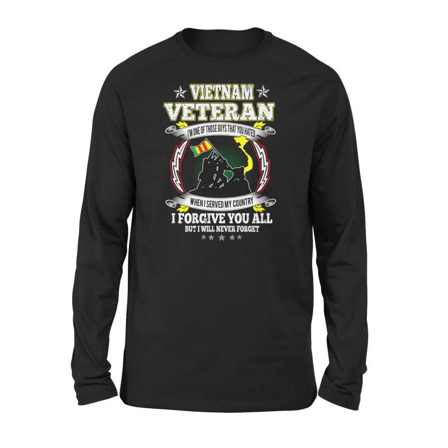 Veterans – I never forget – Standard Long Sleeve