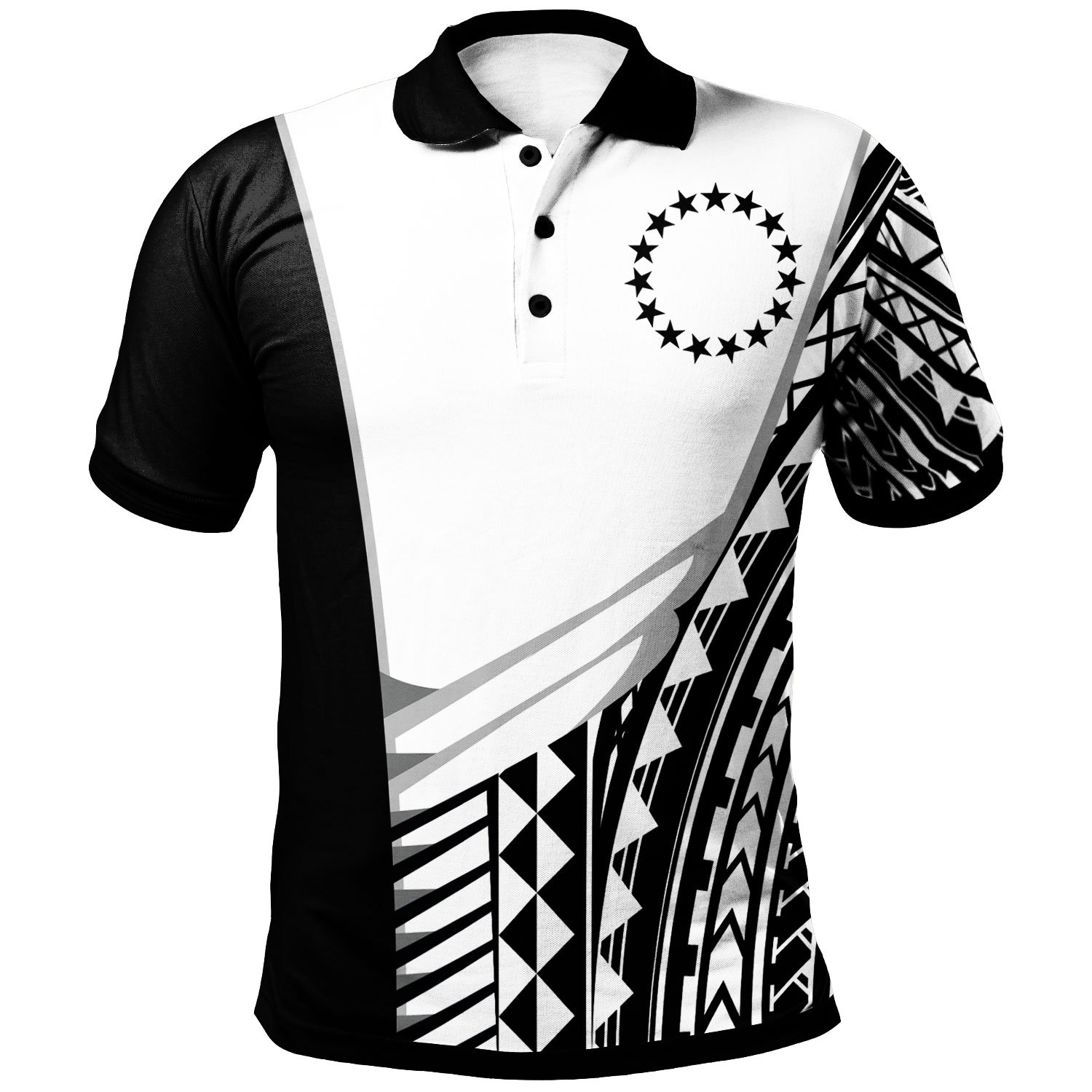 Cook Islands Custom Personalised Polo Shirt – Athletes Style – BN20