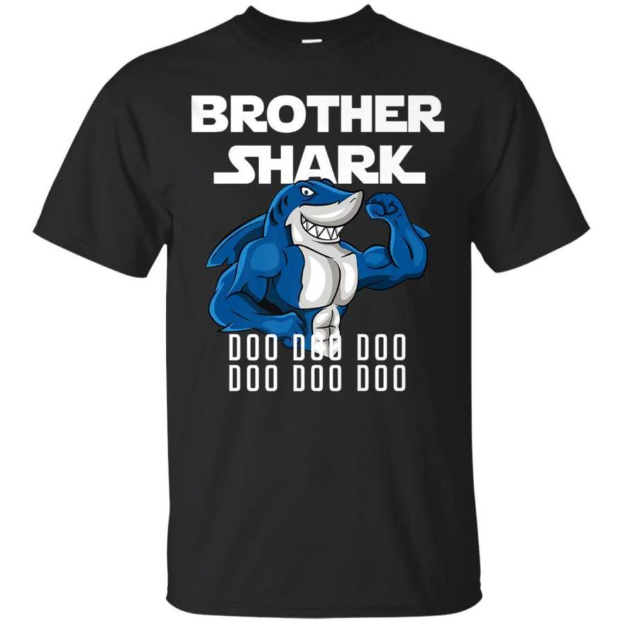 AGR Brother Shark Shirt Fathers Day Gift From Wife Son Daughter Jaq T-shirt