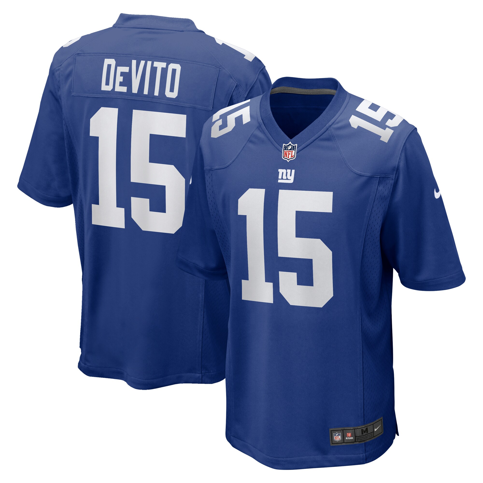 Tommy DeVito New York Giants Player Game Jersey – Royal