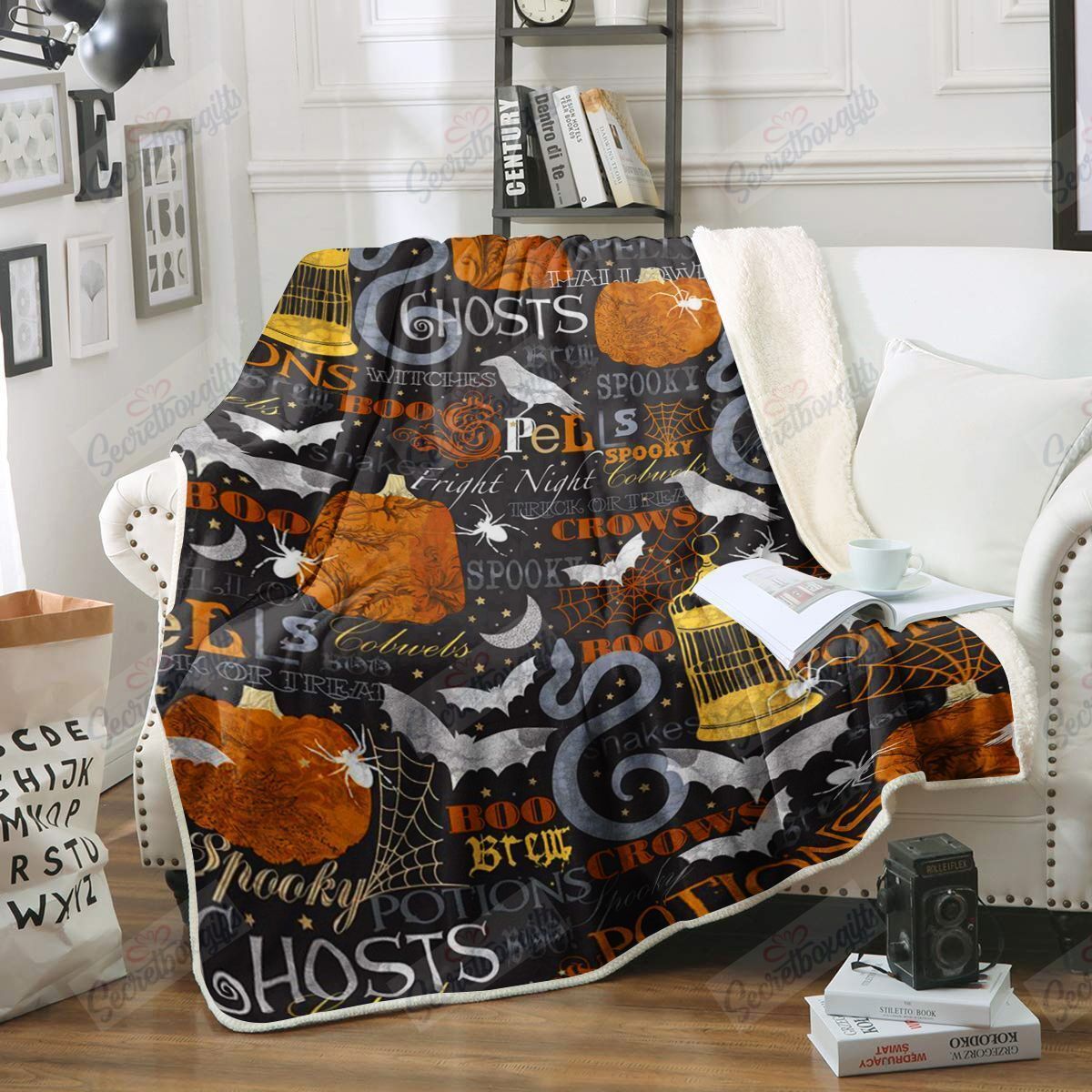 Halloween Ld2108384Cl Fleece Blanket