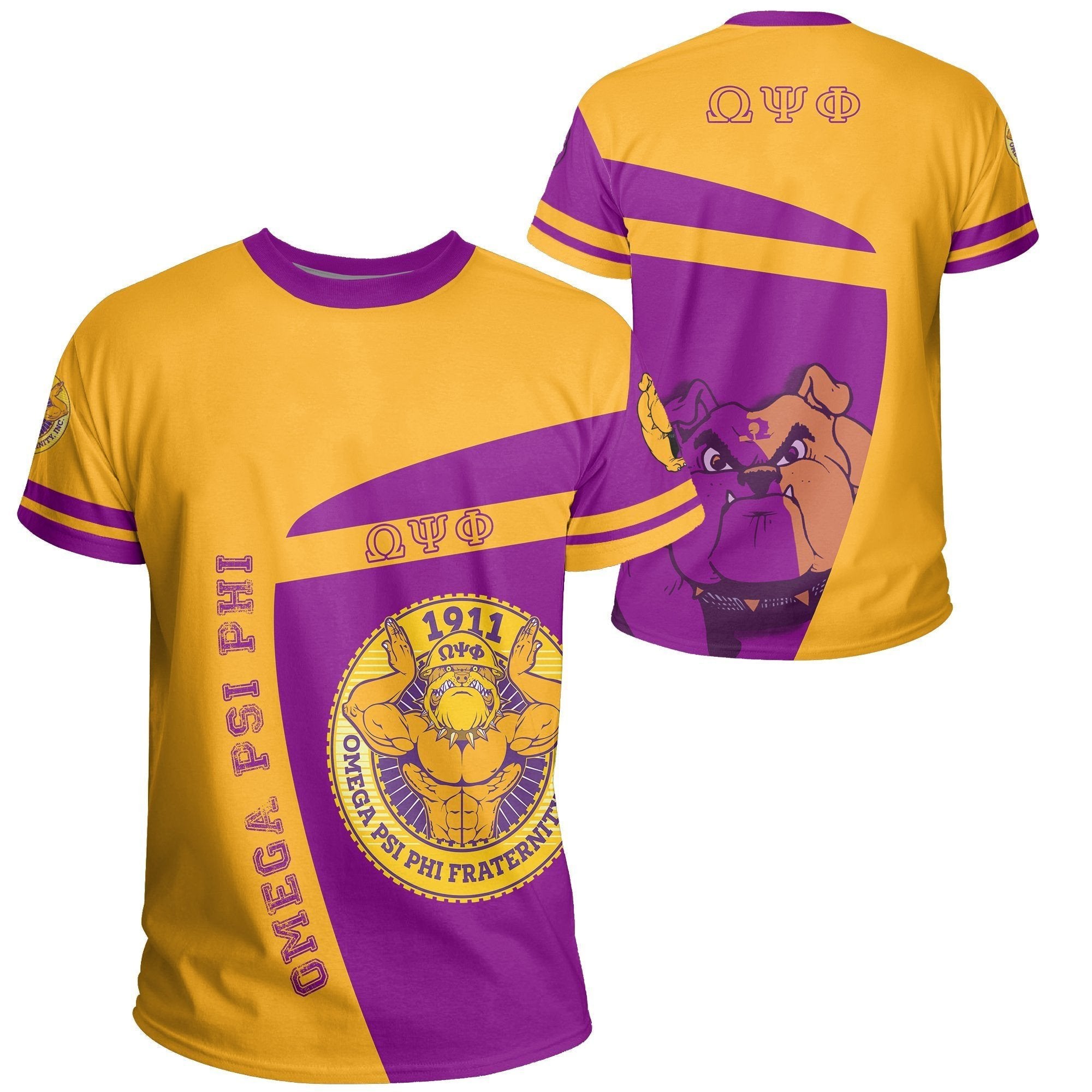 Fraternity Tshirt – Omega Psi Phi Q-Dog Tee Sport Style