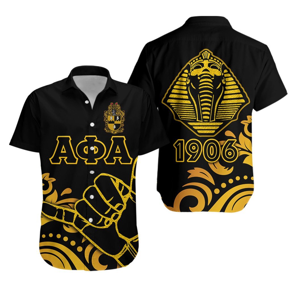 Alpha Phi Alpha Fraternity Hawaiian Shirt Simple Style Lt8