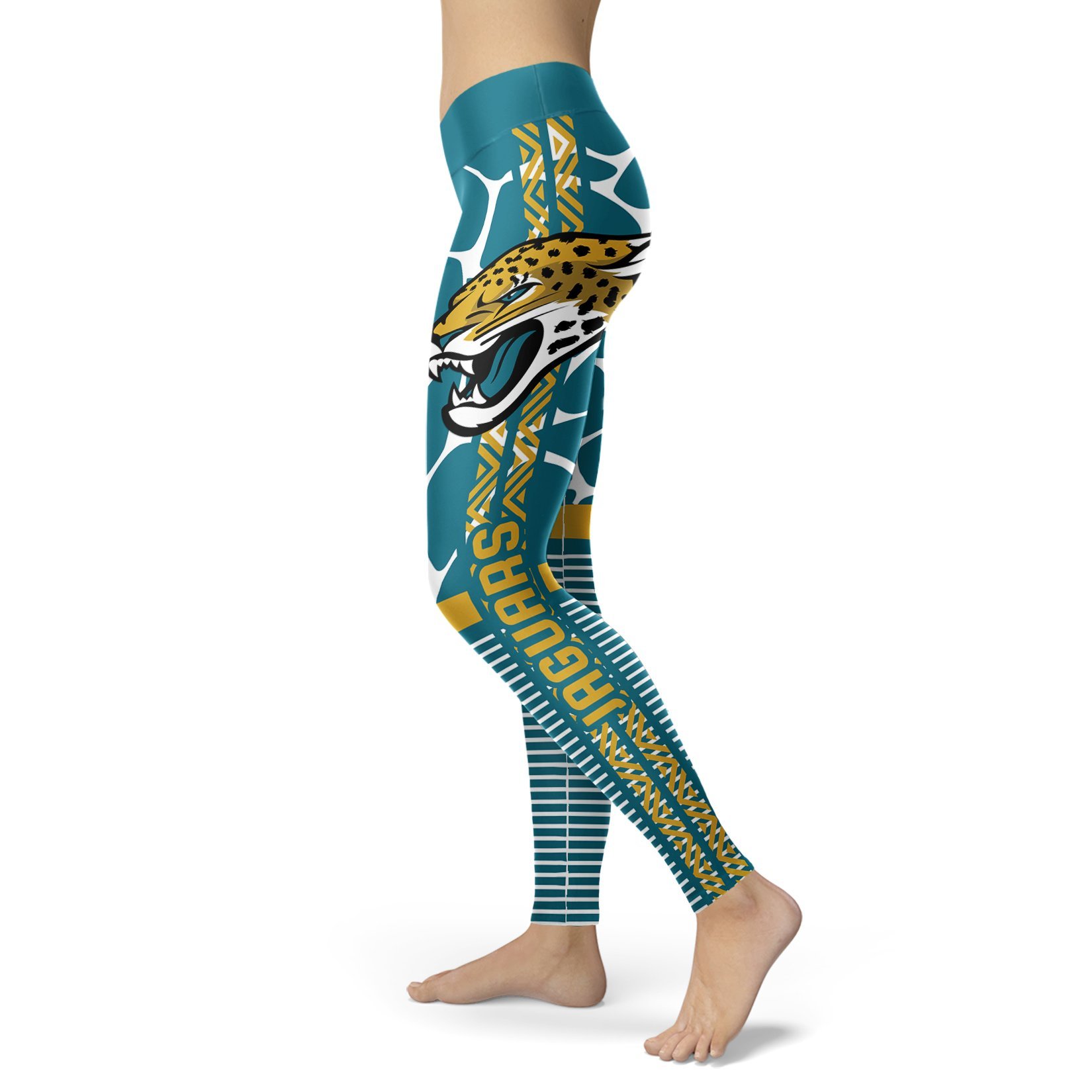 Awesome Light Attractive Jacksonville Jaguars Leggings