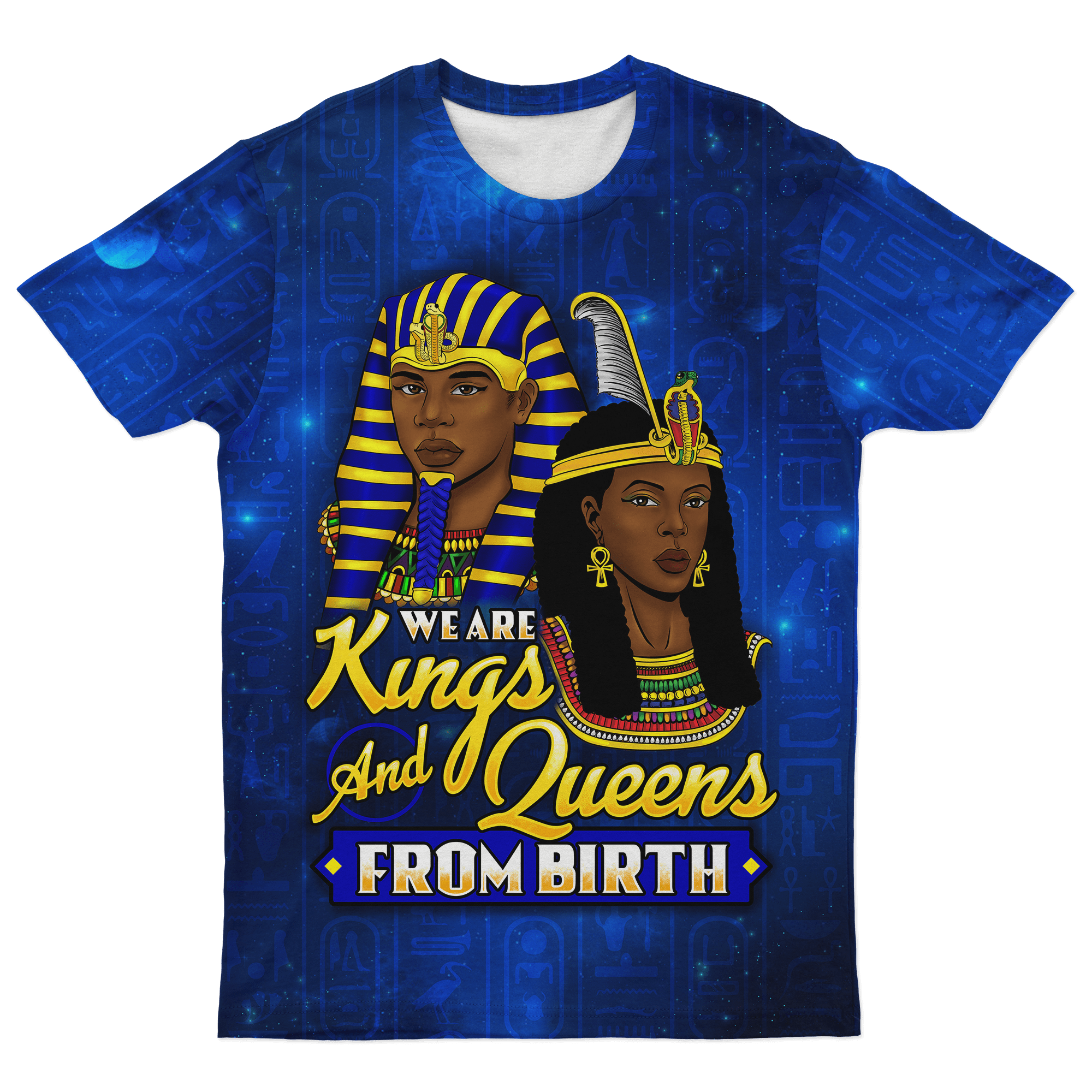 King & Queen From Birth Greek Life T-Shirt – Karipun