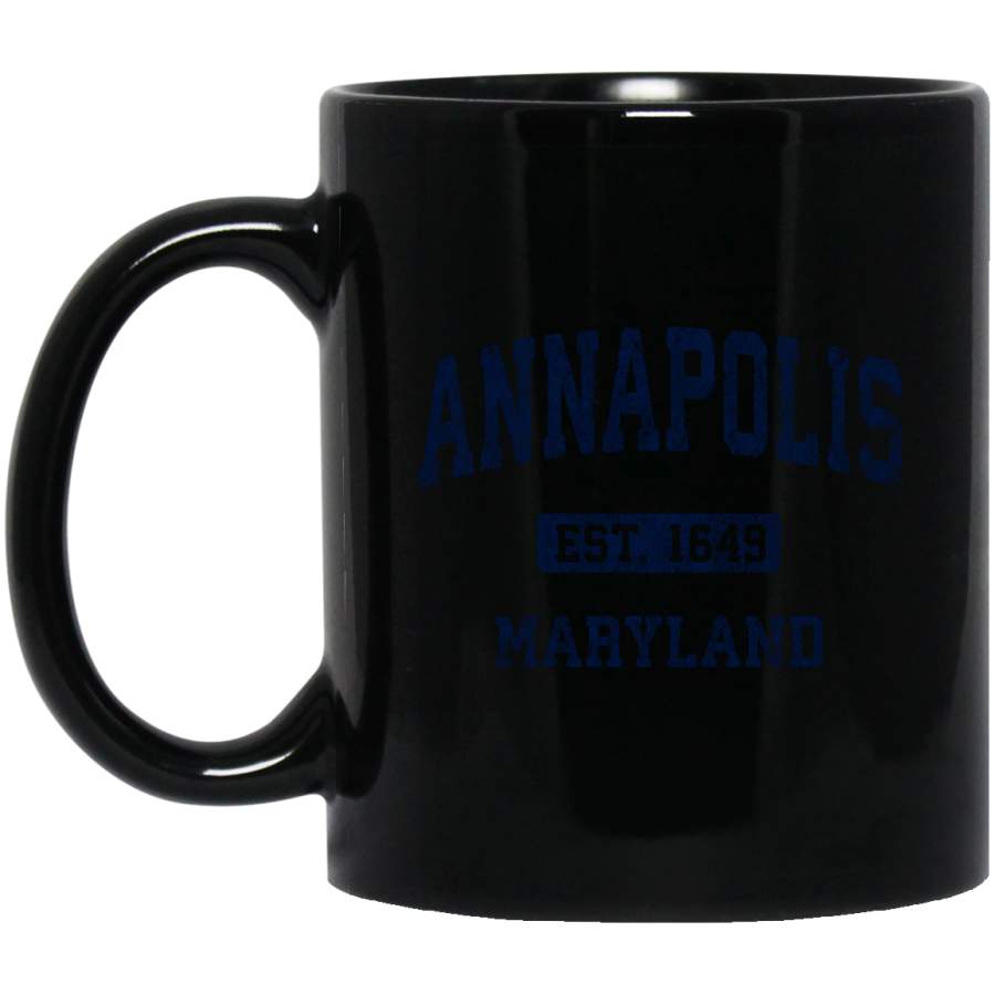 Annapolis Maryland Vintage Athletic Sports Design Coffee Mug