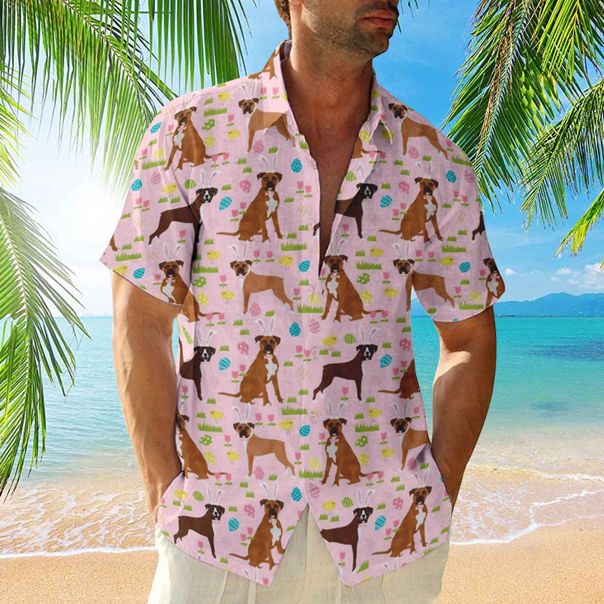 Boxer Dog Hawaii Shirt 9 Ha92863