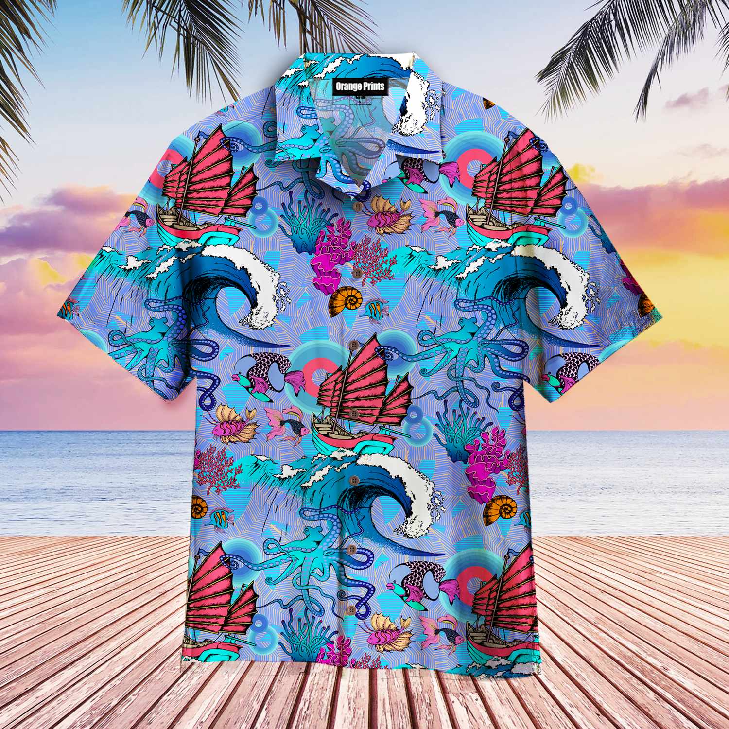 Fantastic Fishes Sea Hawaii Shirt For Men Women Ha92010