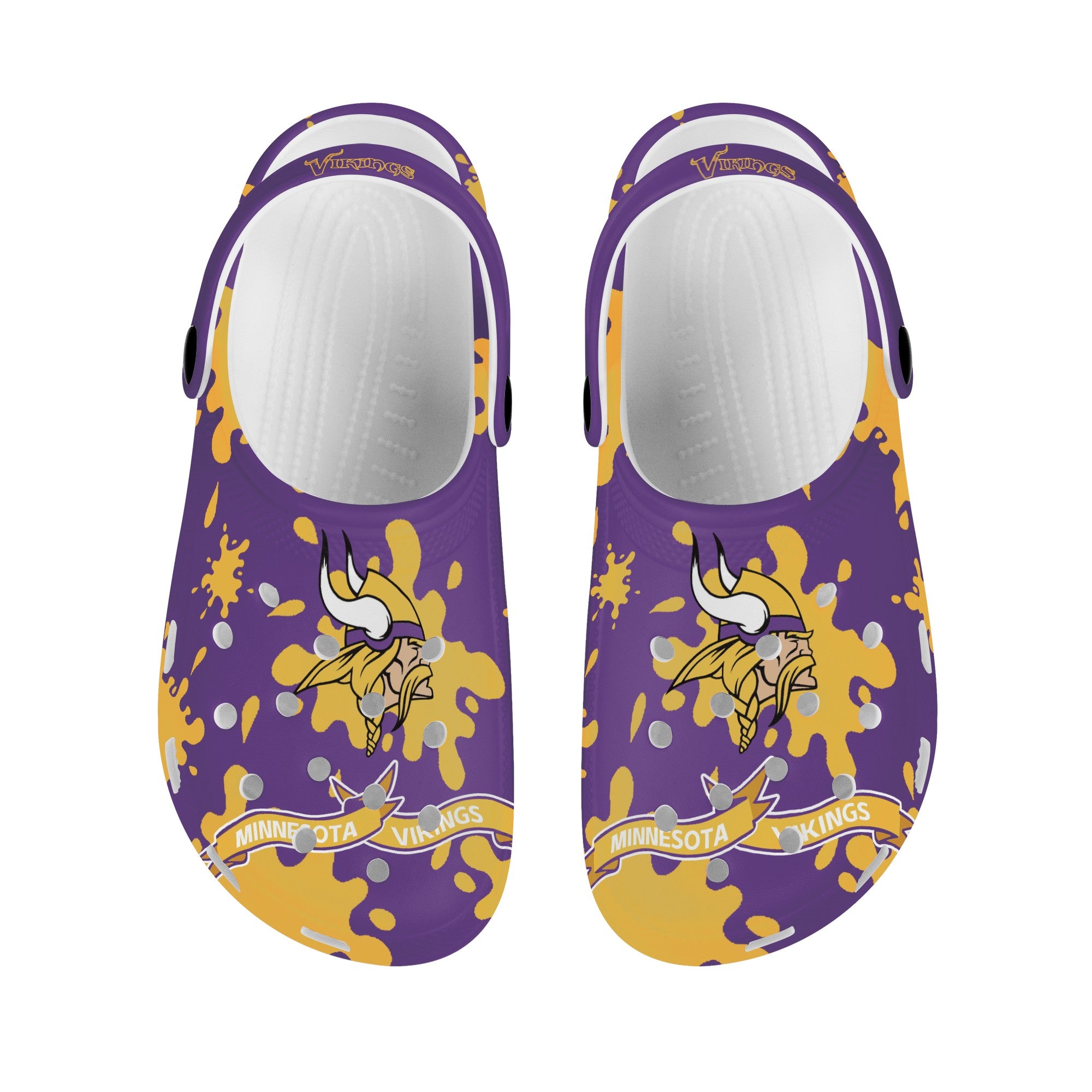 Minnesota Vikings Big Logo Crocs