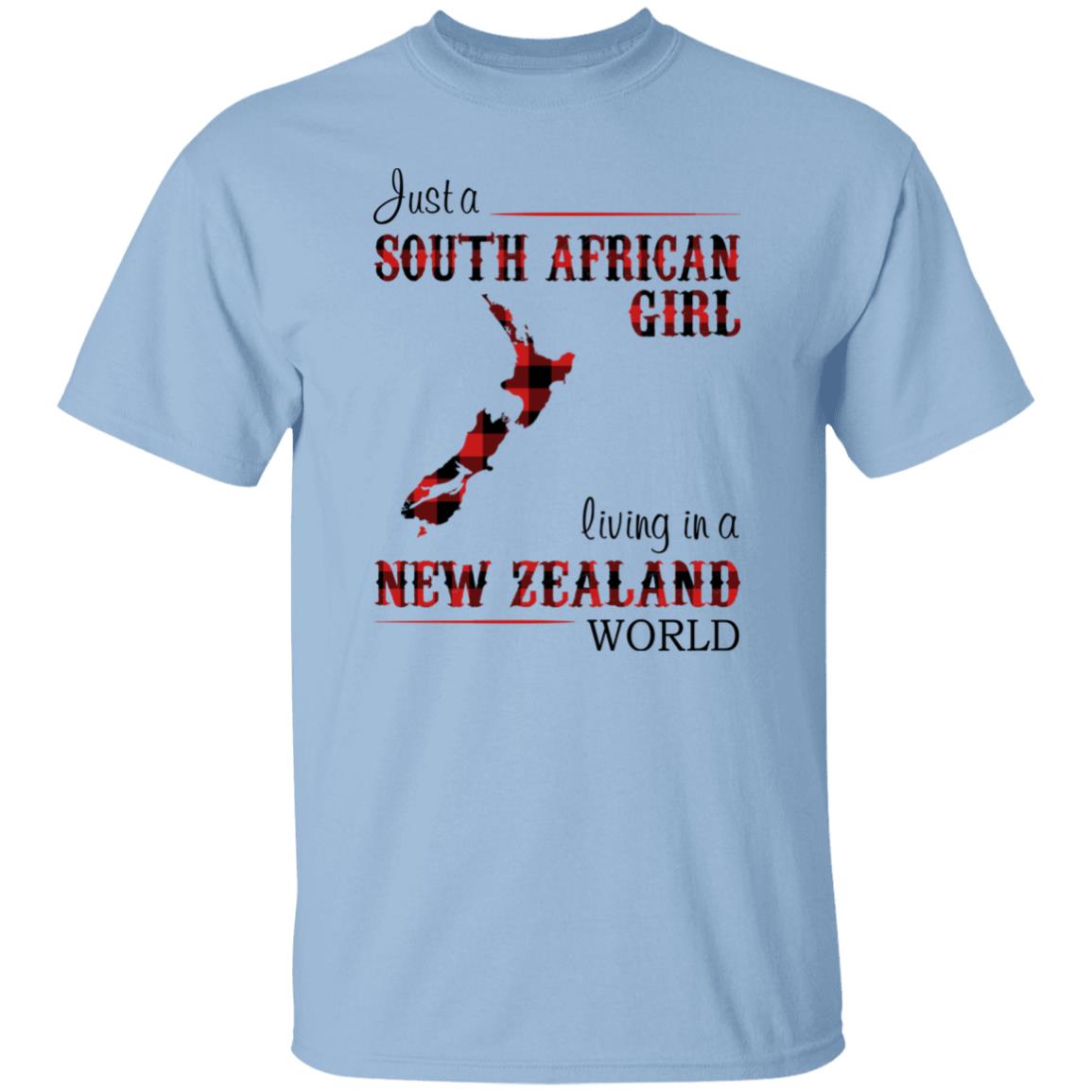 South African Girl Living In New Zealand World T-Shirt