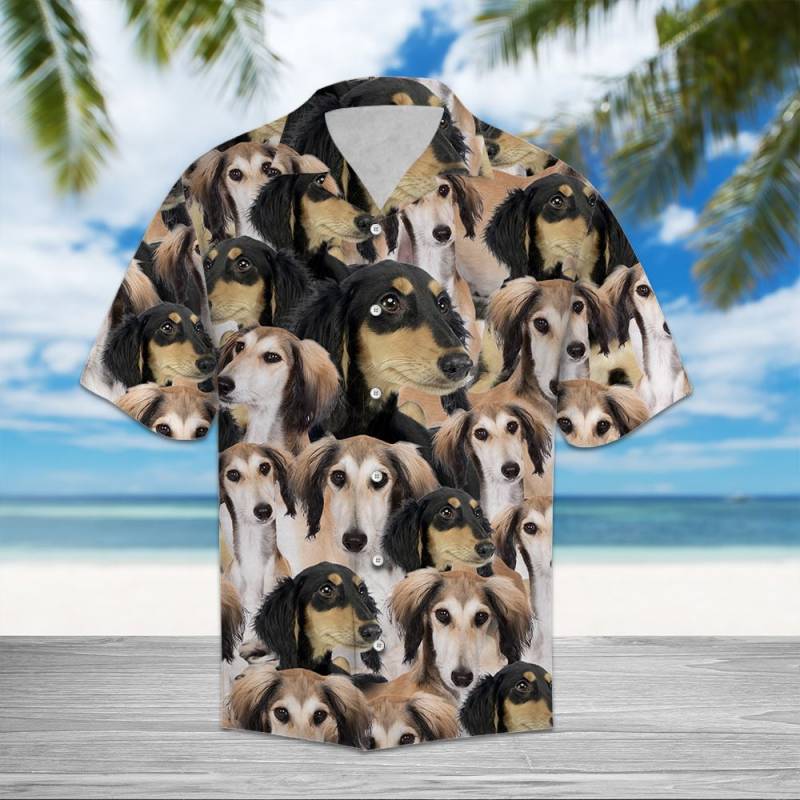 Saluki Awesome Hawaiian Shirt Ha64743