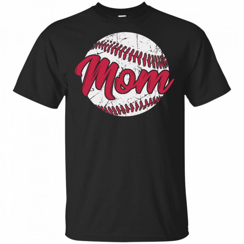 Mom Love Baseball Sport T-Shirt For Baseball Lover MN04