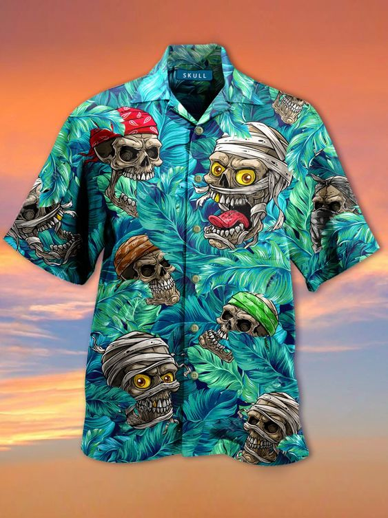 Skull Hawaii Shirt Unisex Adult Ha78322