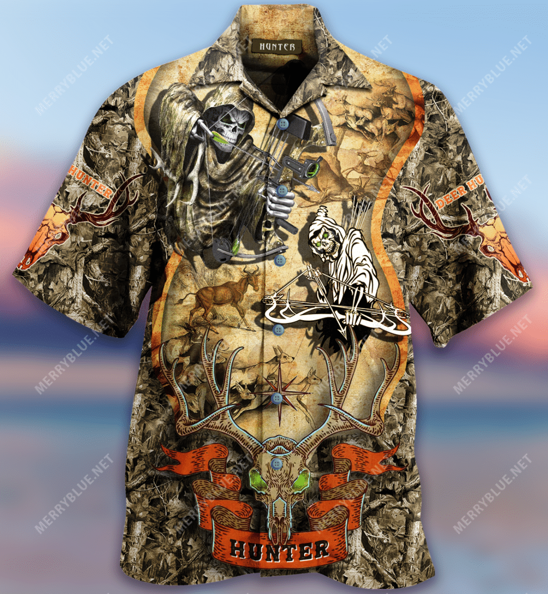 Shop From 1000 Unique Deer Hunting Skull Hawaii Shirt Ha89491