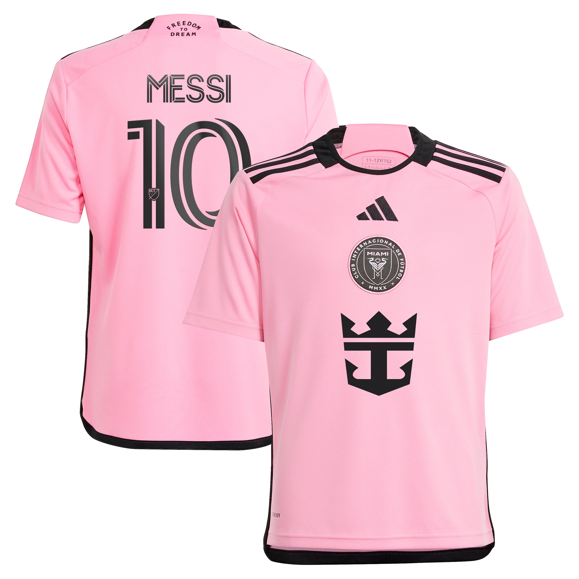 Lionel Messi Inter Miami CF Youth 2024 2getherness Replica Player Jersey – Pink