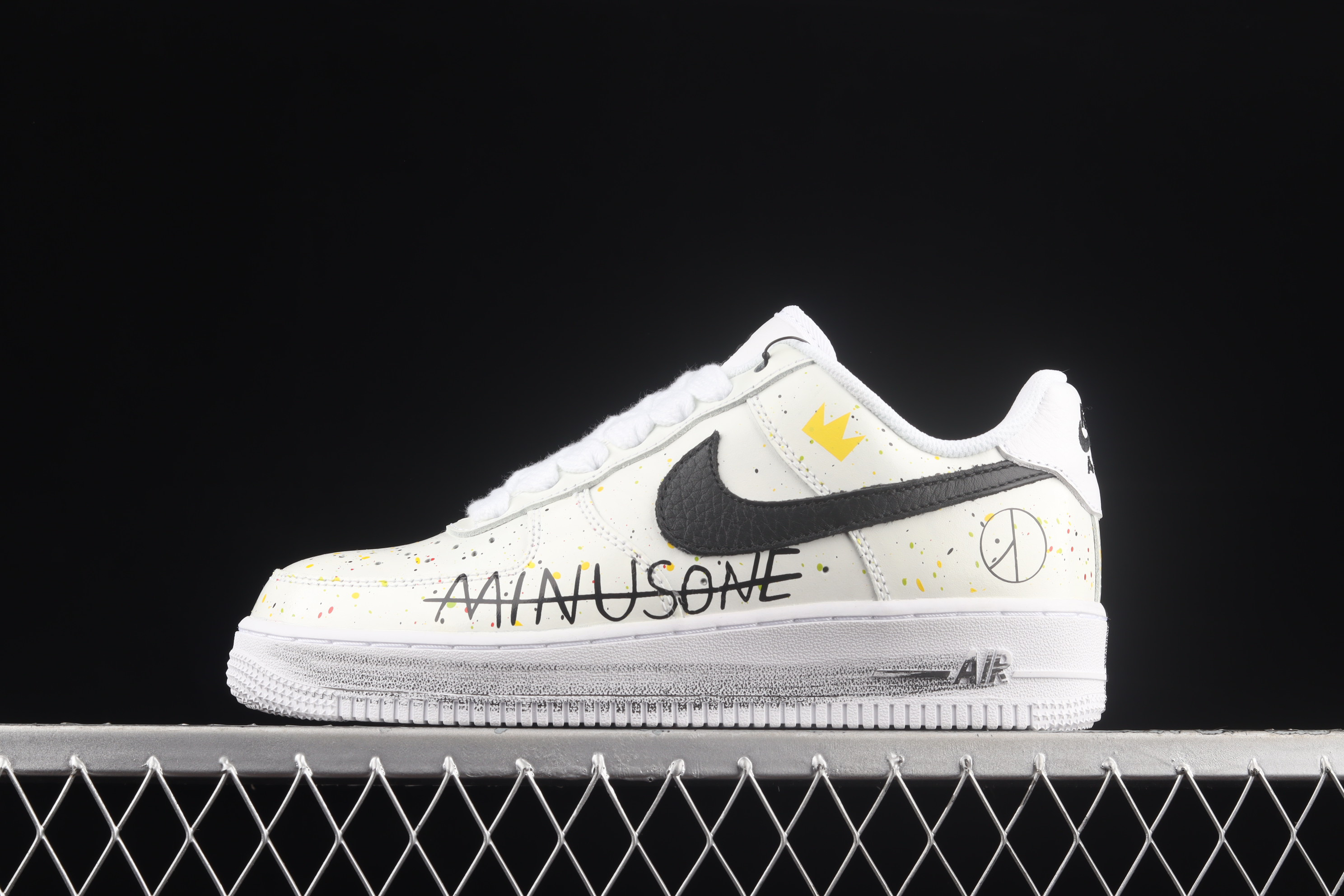 Nike Air Force 1 Low G-Dragon Peaceminusone Para-Noise Sneakers SNK619188917