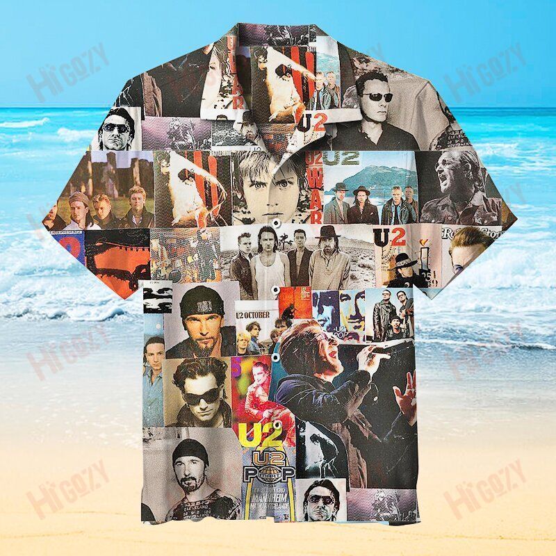 Band For Man And Woman Print Short Sleeve Hawaii Shirt Ha106558