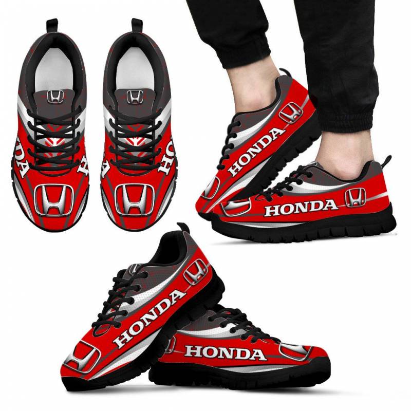 3D Printed Honda NCT Sneakers Ver 1 For Men & Women (Red)