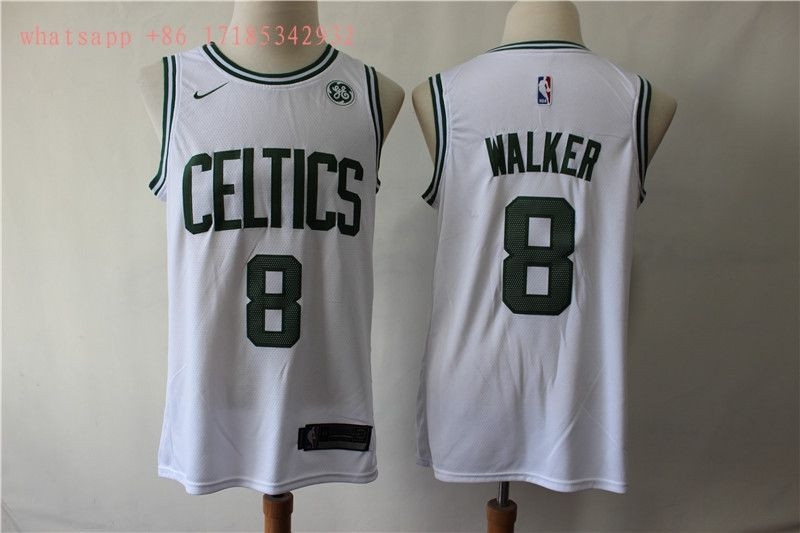 Boston Celtics Antoine Walker #8 2020 NBA New Arrival White Jersey