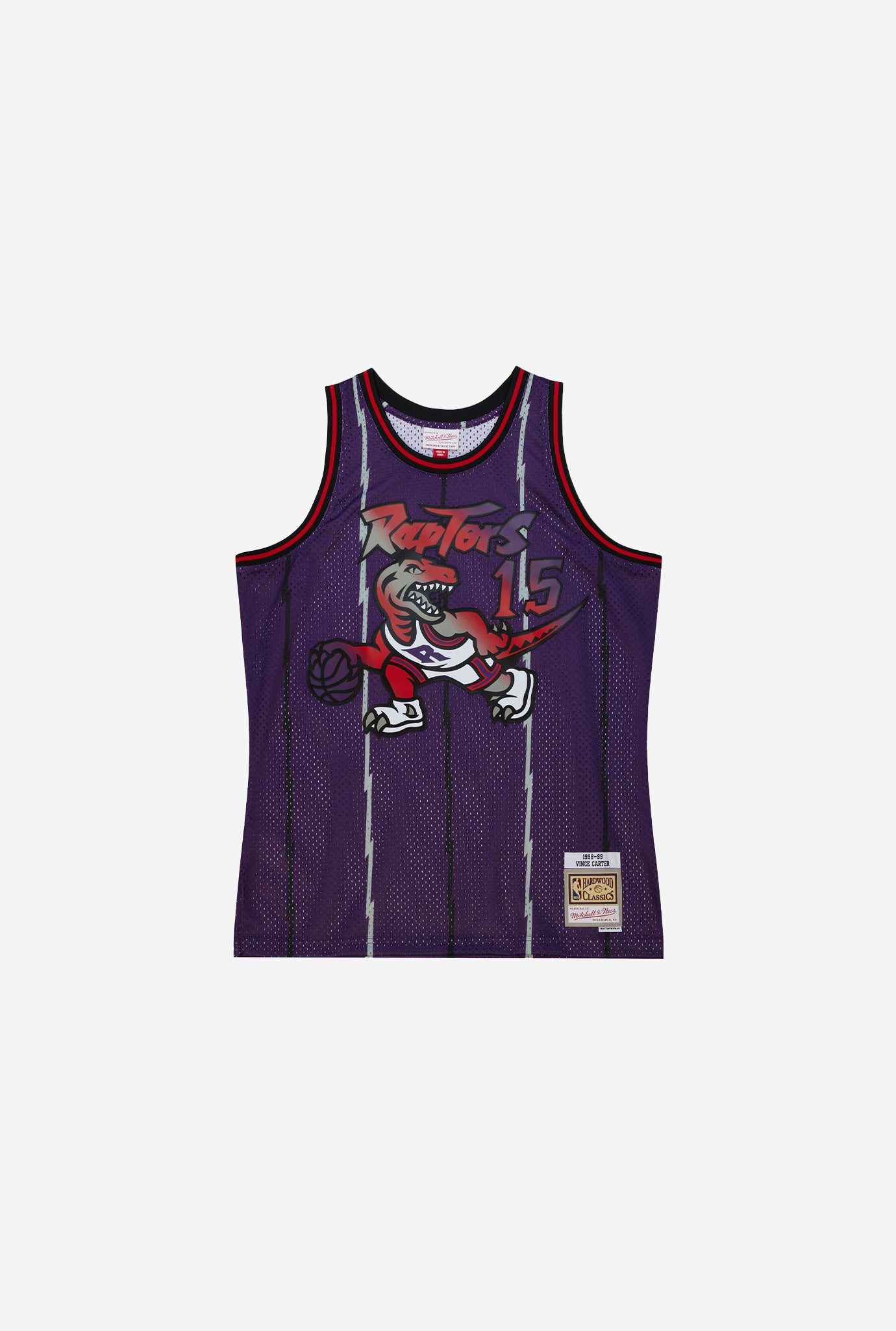 Toronto Raptors Big Face 7.0 Swingman Jersey 1998 Vince Carter – Purple