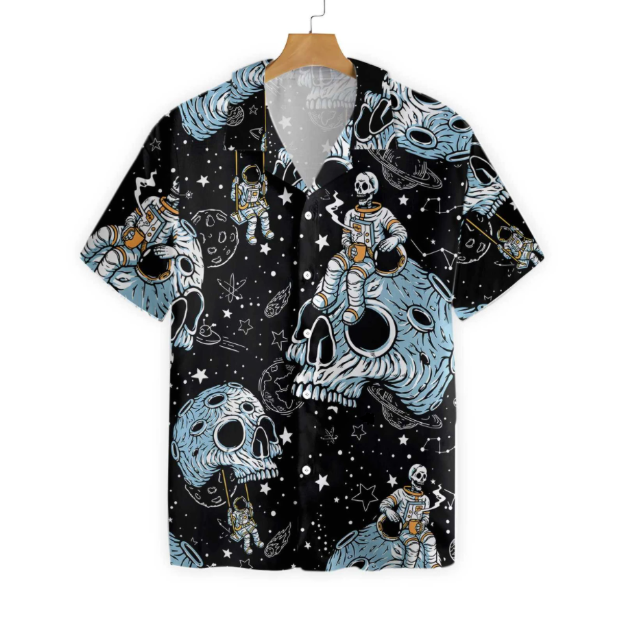 Lonely Skull Planet Outta Space Hawaii Shirt Ha111249