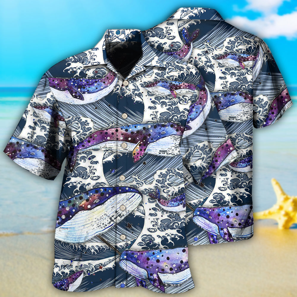 Whale Waves Hawaii Shirt Ha56517