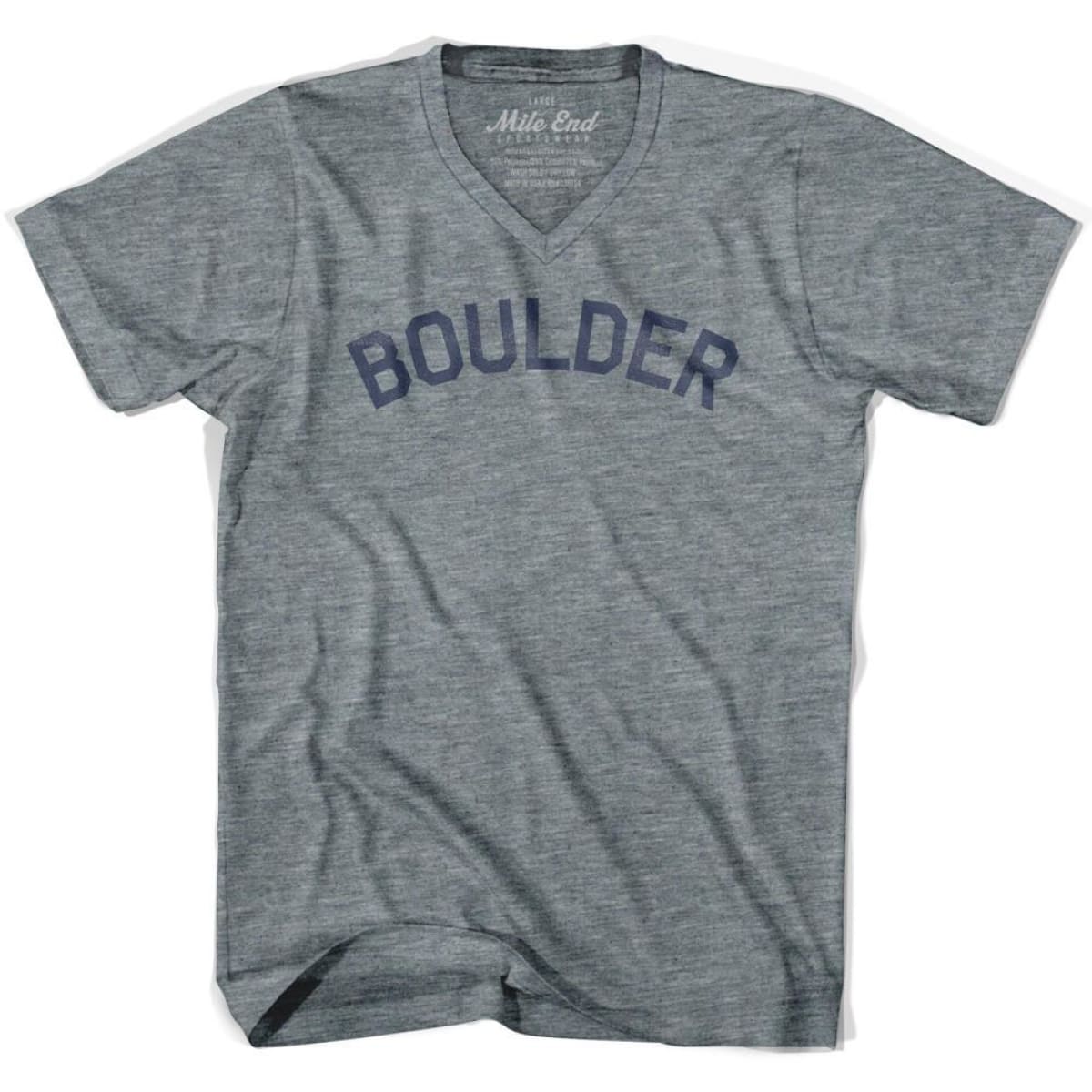 Boulder Vintage V-neck T-shirt