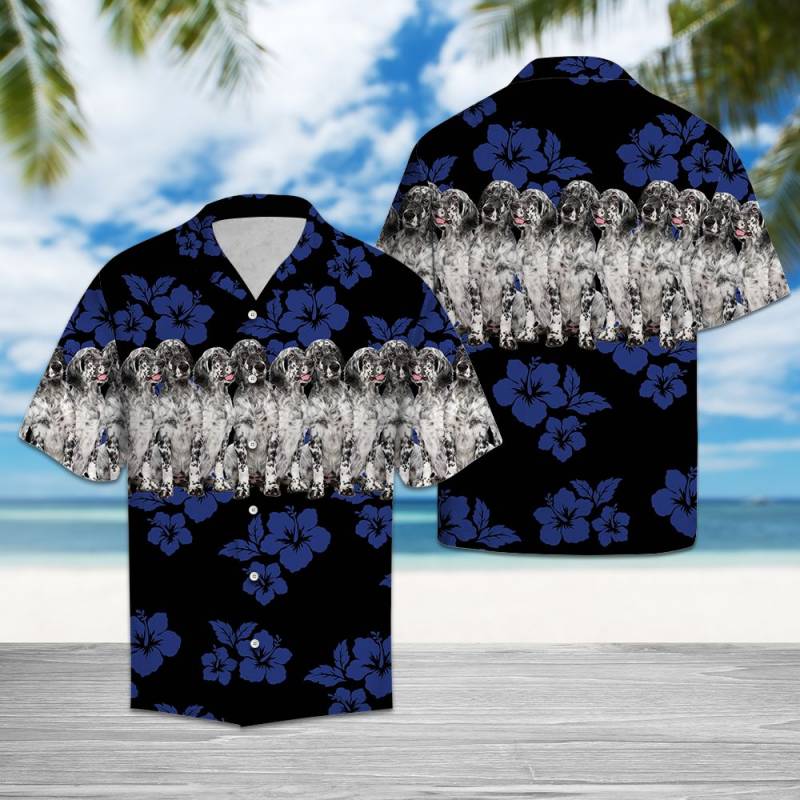 Awesome English Setter TG5724 – Hawaiian Shirt