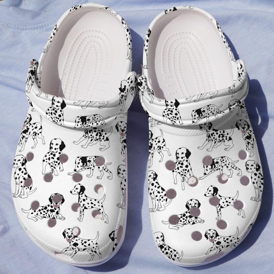 Dalmatian Clog My Whole World Crocs Crocband Clog