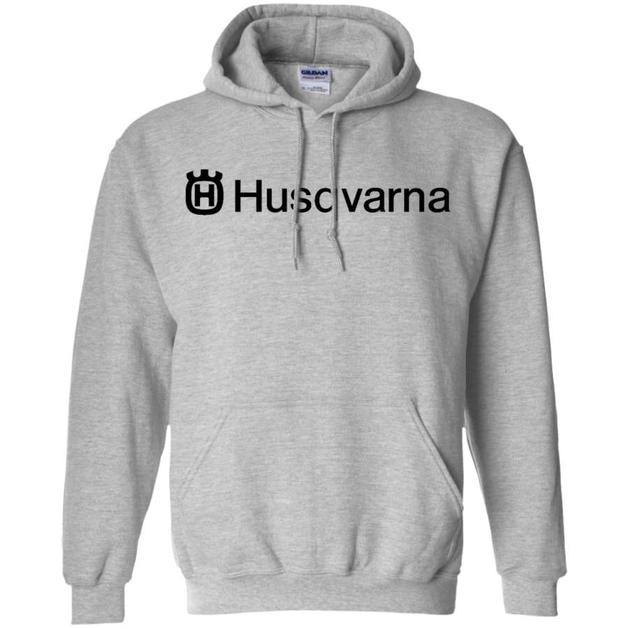 Husqvarna Logo Gildan Pullover Hoodie T-Shirt