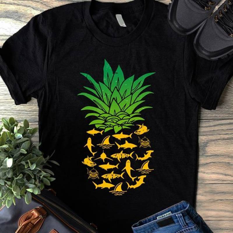 Shark Pineapple Classic T-Shirt