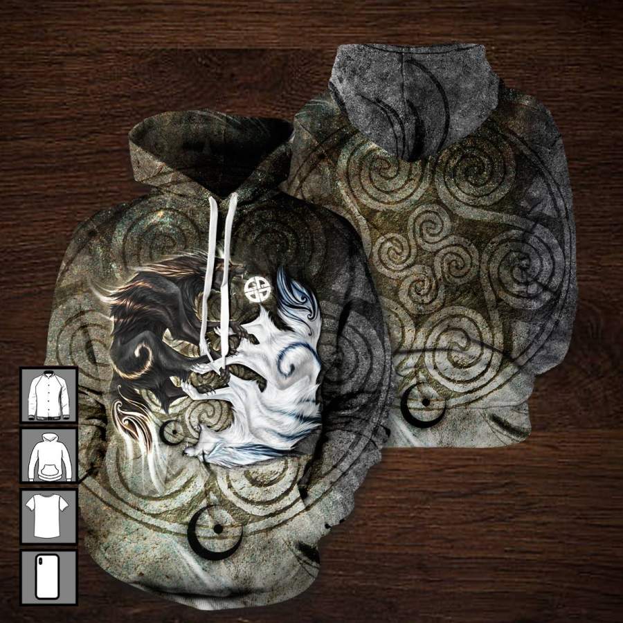 3D All Over Print Legend of Skoll Hoodie