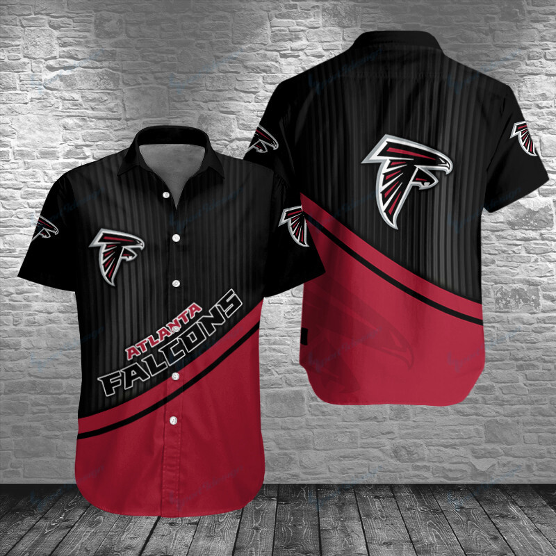 Atlanta Falcons Button Shirt Bg916