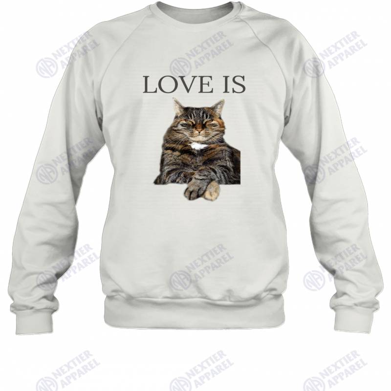 Cat Women Men Kids Kitten Cat Mom Dad Love Gift Sweatshirt