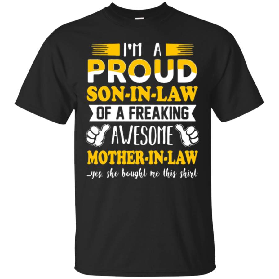 Proud son-in-law of mother-in-law shirt