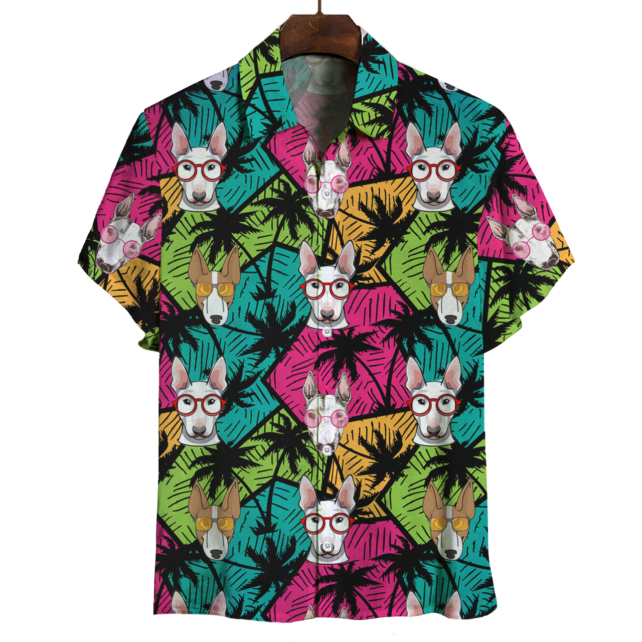 Aloha Hawaii Bull Terrier Shirt Ha106760