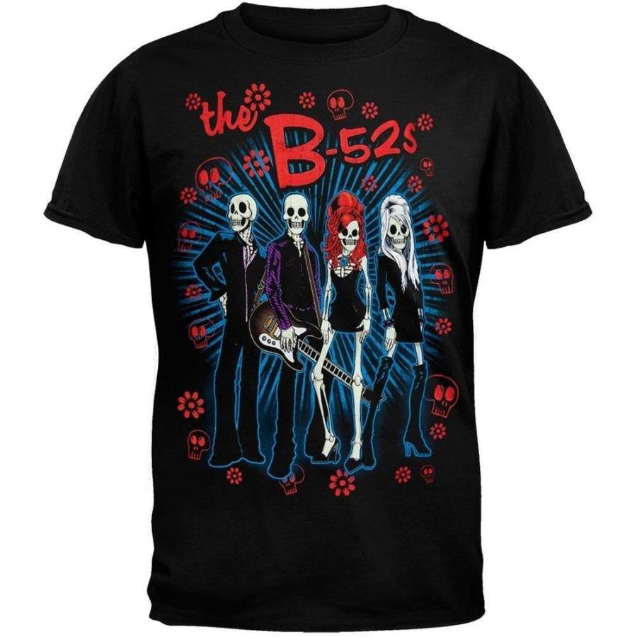 Personalized B-52S Day Of The Dead T Shirt Men’S Punk T-Shirt