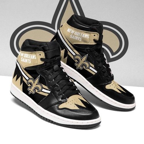 New Orleans Saints Jordan Sneakers For Fan High Top Custom Shoes Jordan Sneaker