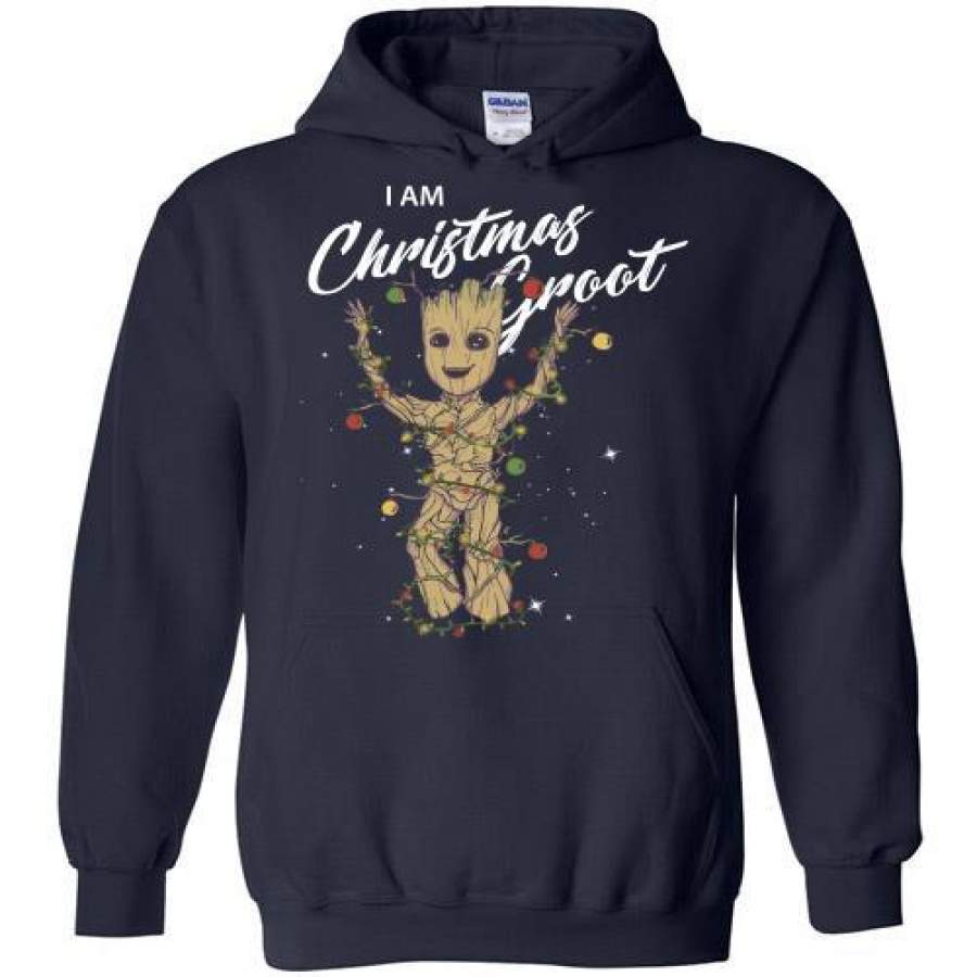 I Am Christmas Groot Hoodie