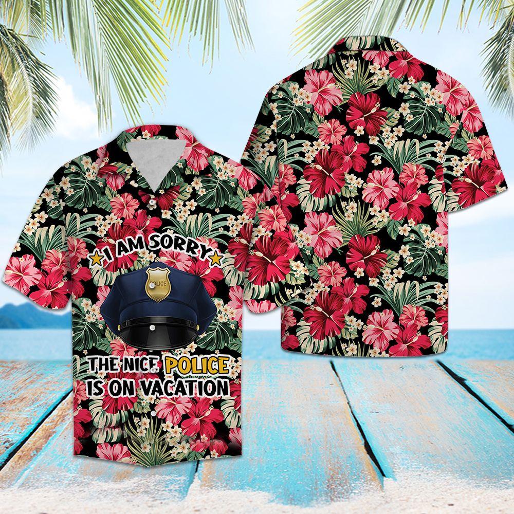 Police On Vacation Hawaii Shirt For Hawaii Aloha Ha108872