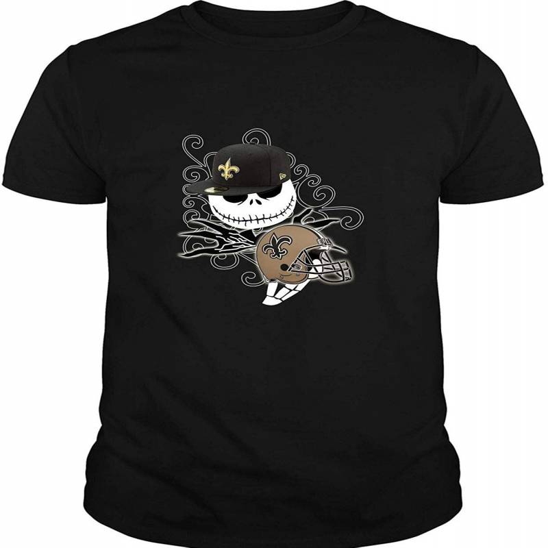 Scary Halloween T Shirt, New Orleans Saints T Shirt