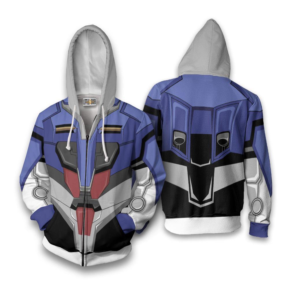 Msz-006 Cosplay Costumes Mobile Suit Zeta Gundam Anime 3D All Over Printed Shirts