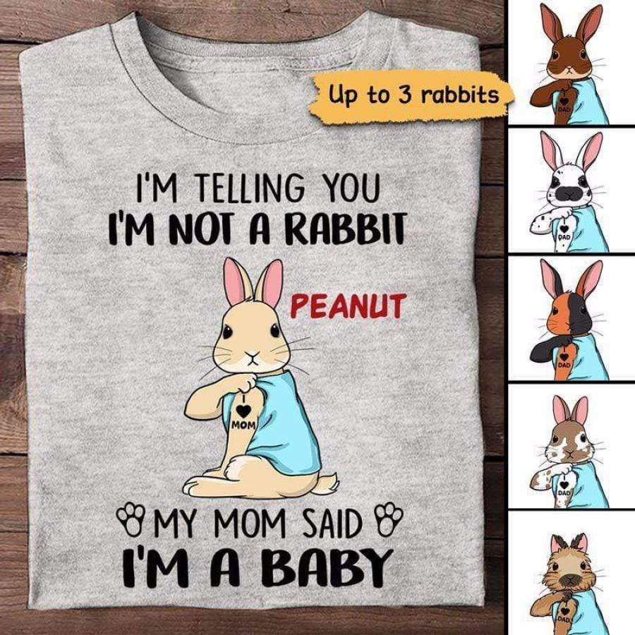 I‘m A Baby Rabbit Personalized Shirt