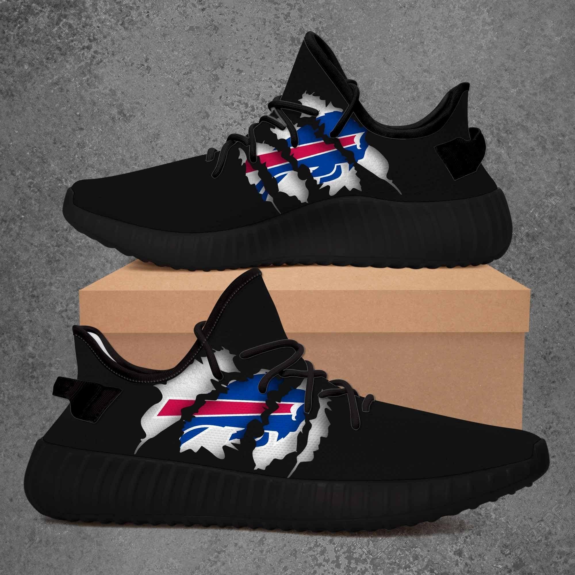 Buffalo Bills Custom Yeezy Shoes Sport Teams Yeezy Boost 350 V2 Top Trending Custom Shoes Gift