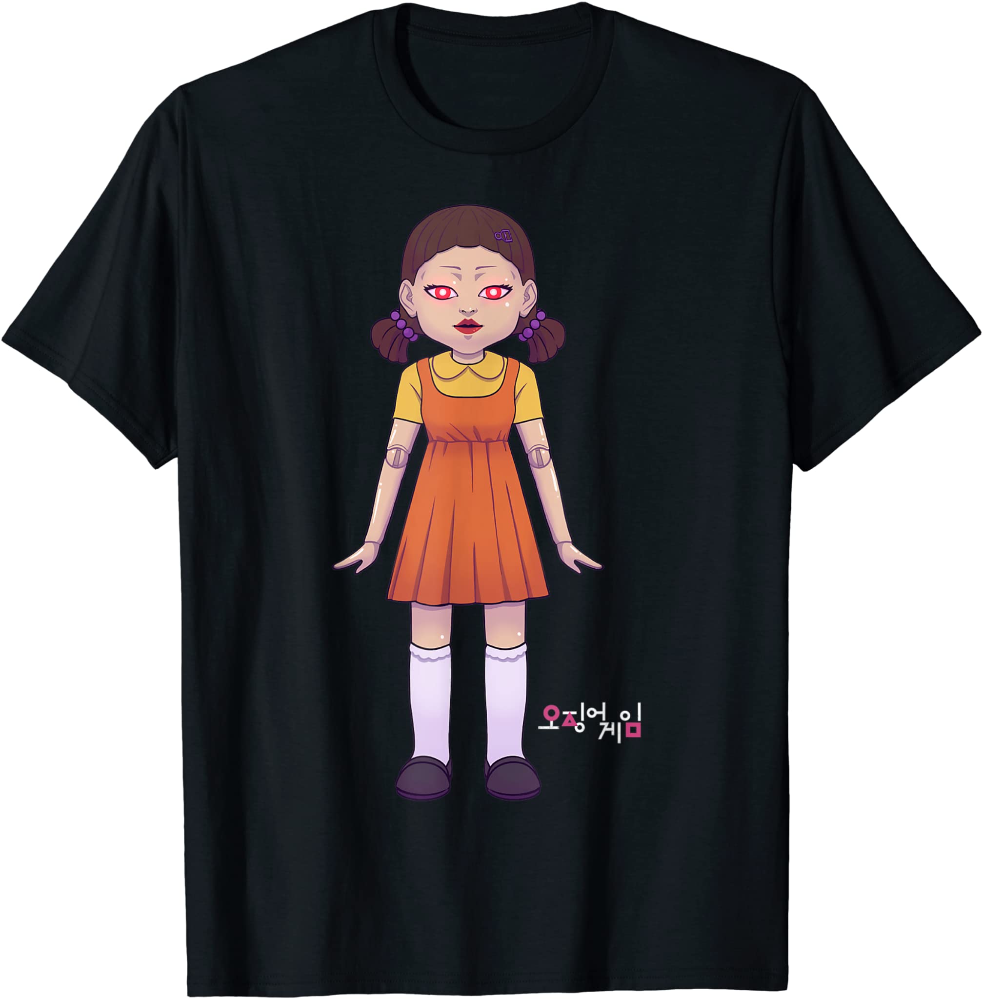 Squid Game Doll Logo T-Shirt