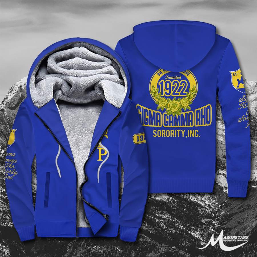 Sigma Gamma Rho Fleece Zip Hoodies 291020195